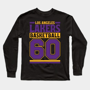 Los Angeles Lakers 1960 Basketball Limited Edition Long Sleeve T-Shirt